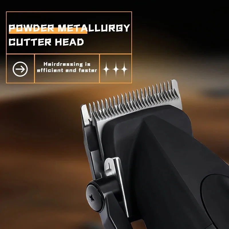 Kemei Professional Barber Clipper – Cordless, Metal Body, 9000RPM