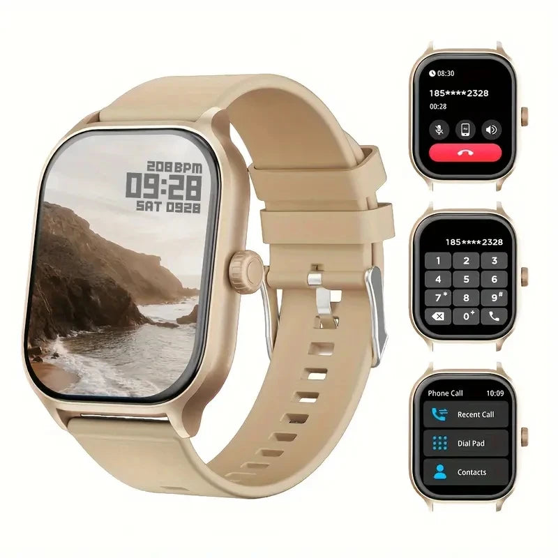 Smart watch, wireless calling/dial, multi-Sport mode, calling reminder and rejection, SMS reminder, for iPhone/Andriod