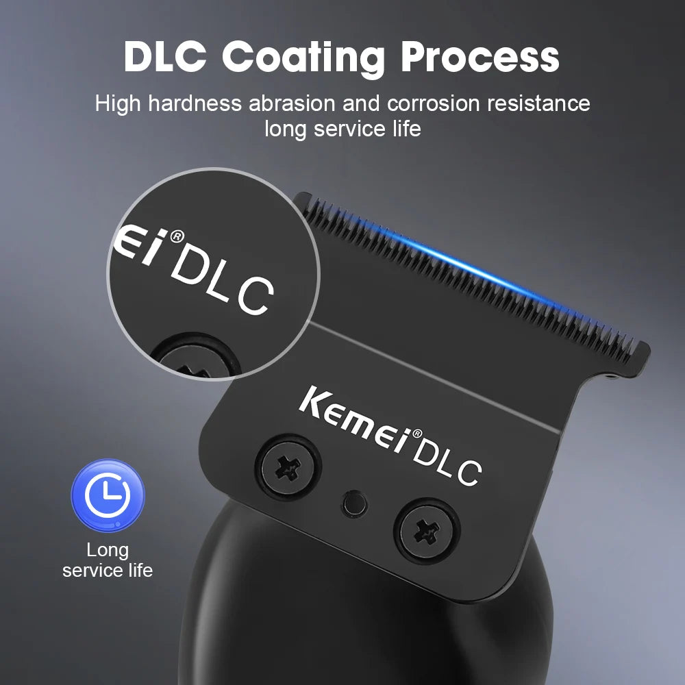 Kemei KM-2210 Professional Hair Trimmer – Adjustable, Rechargeable Hair Cutter