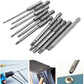 Hex Shank Torx Security Head Screwdriver Drill Set 4 Inch Length S2 Steel Torx Bit Set 11/12pcs Torx Head 1/4 Inch