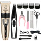 Electric Pet Clipper Grooming Kit – Rechargeable Dog & Cat Hair Trimmer Set