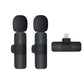 Basix 2.4G Wireless Lavalier Microphone – Portable Mini Mic for iPhone & Android, Live Streaming & Gaming
