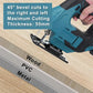 Cordless Jig Saw for Makita 18V-21V – LED & Infrared Cutting Assist (No Battery)