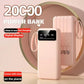 2025 New 50000mAh Power Bank Fast Charging Portable Phone External Battery for IPhone Samsung Xiaomi Huawei
