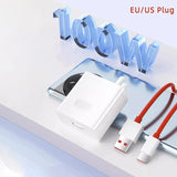 100W SuperVOOC USB Fast Charger USB Type-C for Oneplus 13, 12, 11, 10 Pro, 13r, 12r Nord CE 2, 3, 4 Lite, Ace 5 Pro