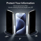 5PCS Anti-Spy Glass For iPhone 16 15 14 13 12 11 Pro Max Privacy Screen Protectors For iPhone X XS XR 7 8 Plus SE Tempered Glass
