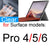 Screen Protector for Surface Pro 10 9 8 7 6 5 4 3 2 X for Microsoft Laptop 7 GO 3 Book 3 2 1 RT Film Clear Studio HD Skin Guard