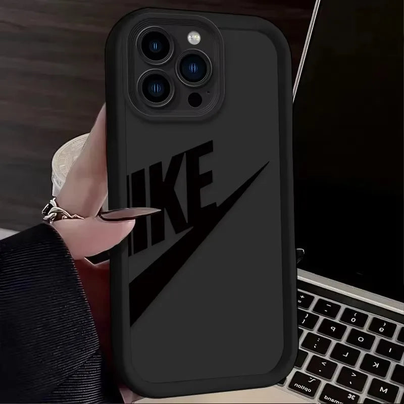 Sport Art Labels Phone Case for iPhone 16 16E 15 14 13 12 11 Pro Max X XS X S Max XR SE 2020 7 8 Shockproof Soft Silicone