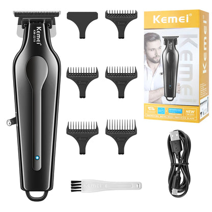 Kemei KM-2210 Professional Hair Trimmer – Adjustable, Rechargeable Hair Cutter