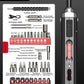 Cordless Rechargeable Electric Screwdriver Set with USB & LED