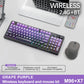 M96 Screen Wireless gaming equipment Kit ZIYOULANG Bluetooth Keyboard With Mouse Gaming,Electronic Screen, Multi-Device Connection