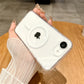 Acrylic Clear Magnetic Case For iPhone 16E 16 14 15 13 12 Mini 11 Pro XS Max XR 7 8 Plus For Magsafe Wireless Charge Hard