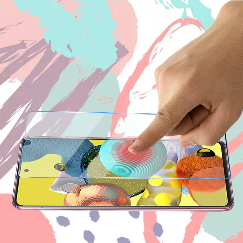 5PCS Tempered Glass for Samsung A54 A13 A34 A12 A53 A14 A71 A52 A23 Screen Protector for Samsung A70 A51 A32 A73 A50 A33 A22 5G