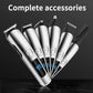 IRUIBEAUTY Men’s Hair Trimmer Set – Waterproof, Face & Body Grooming Kit