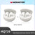 Monster MQT39 Wireless Bluetooth 6.0 Earphones TWS Hifi Stereo XNoise Reduction Gaming Sports With Mic