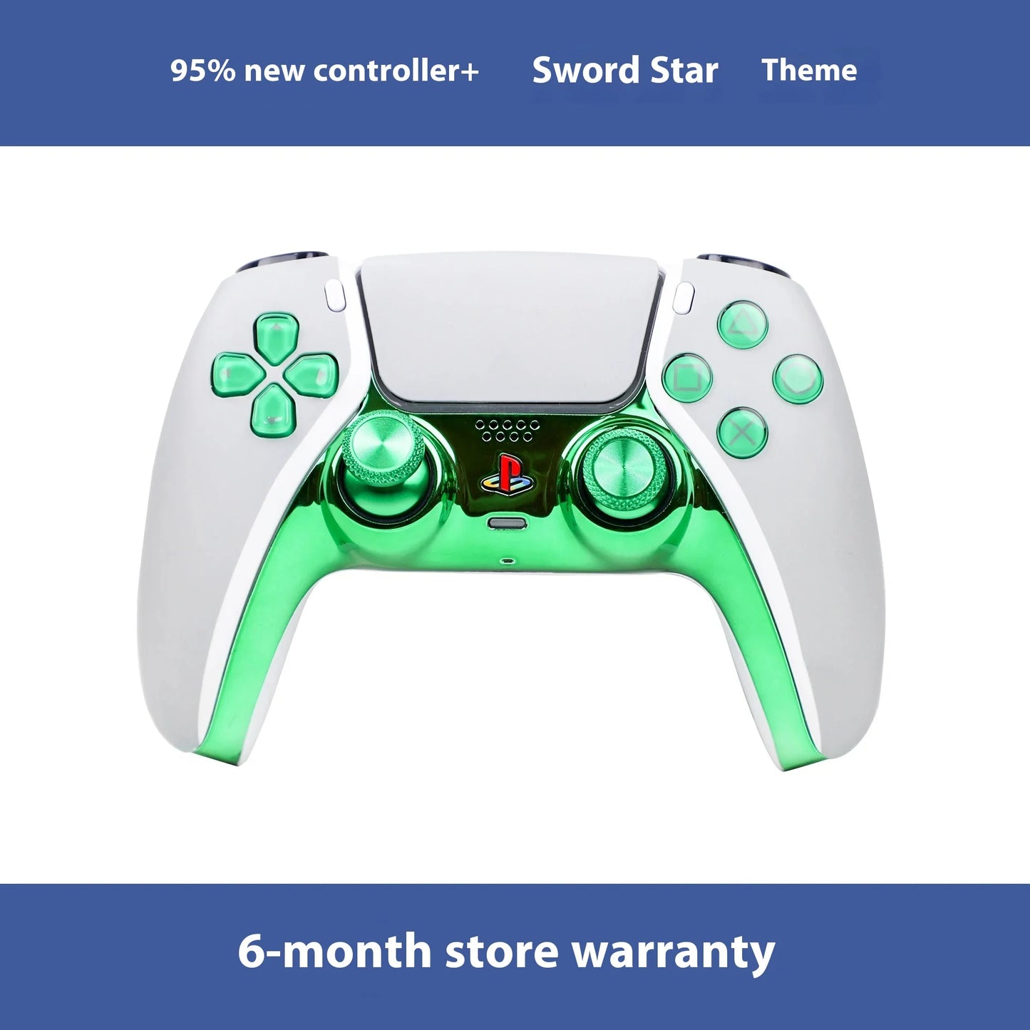 Stellar Blade TMR Wireless PS5 Controller – Hall Joystick Custom Esports Gamepad (Refurbished)