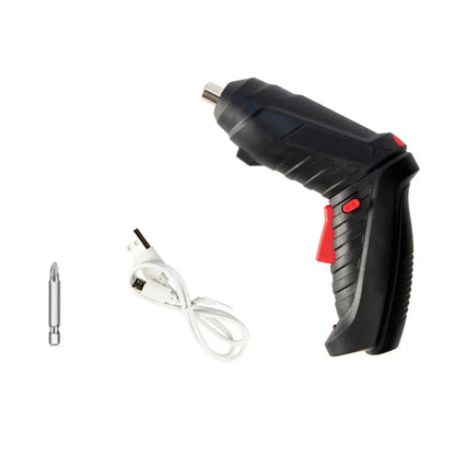 3.6V Wireless Mini Electric Screwdriver – Rechargeable Impact Drill with LED Light