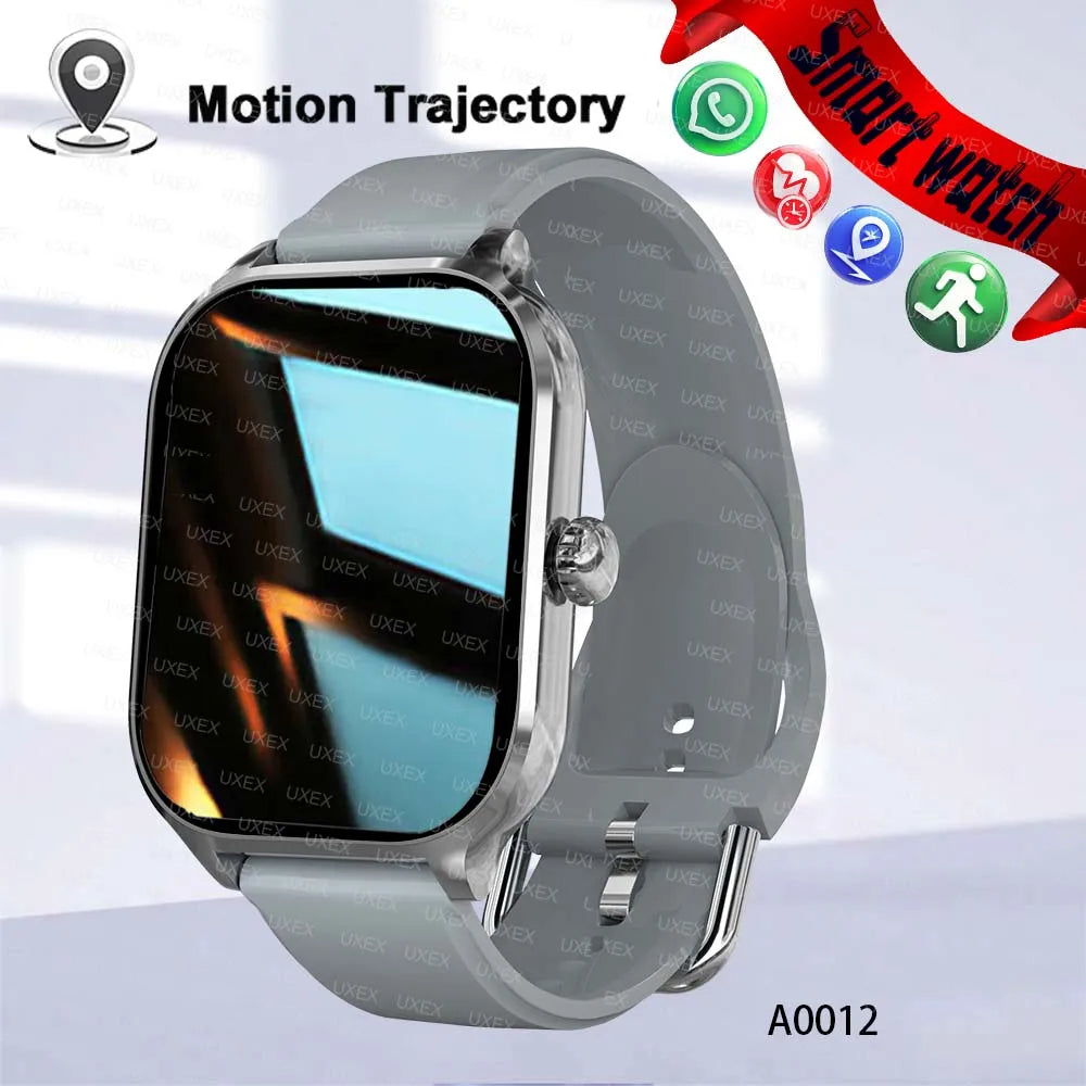 2025 Smart Watch Men Women 1.73” Inch Sports Fitness Watch Wireless Call Custom Photo Android Phone Digital Multidial Smartwatch