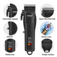 Professional Hair & Beard Trimmer – Cordless, Rechargeable Grooming Kit