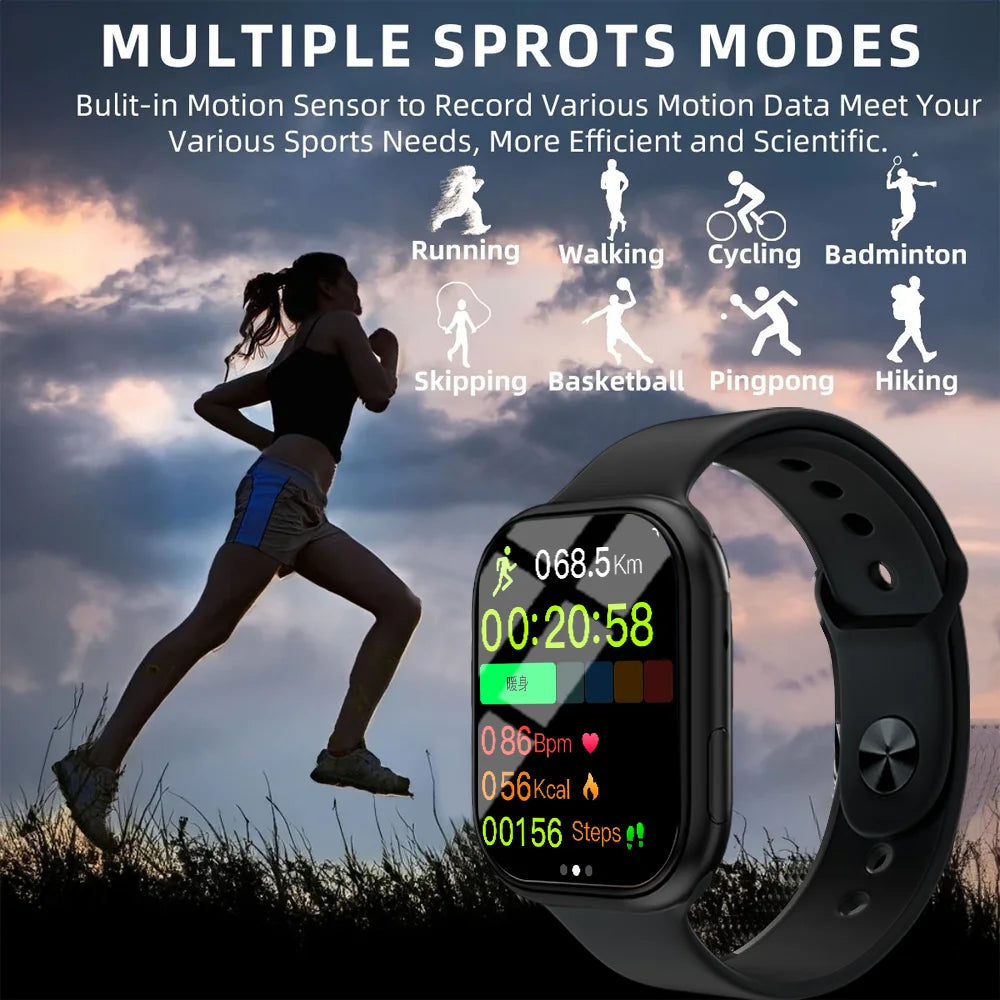 2025 Smart Watch New Original for  Series 9 Phone Call Custom Face Sport Waterproof