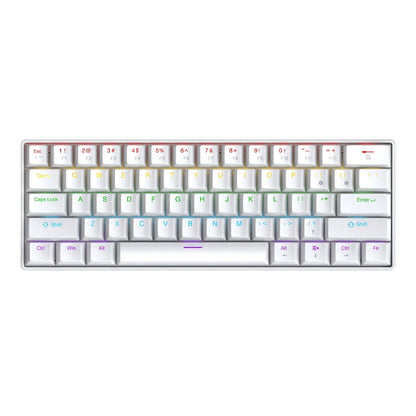 APAYADO K61 Wired 60% Mechanical Keyboard – RGB Backlit, Phantom Switches, Compact Gaming