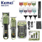 Kemei KM-2379 Transparent Clipper Kit – Rechargeable Trimmer & Waterproof Shaver Set