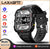 LAXASFIT New Outdoor Military Smartwatch Bluetooth Talking 1.73 Inch LED Sports Fitness