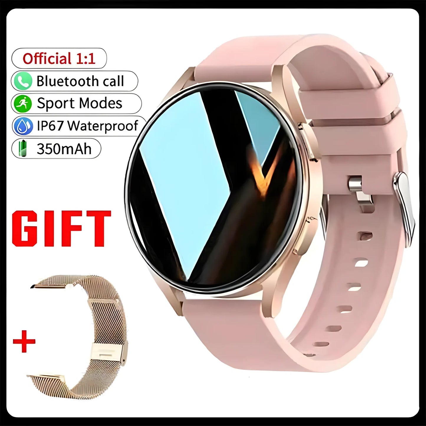 New Bluetooth Call Smart Watch 6 Heart Rate Blood Oxygen Custom Dials Sport Men Woman 2025 Health Monitor
