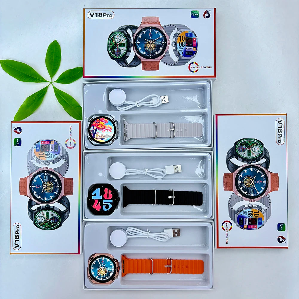 New Fashion Smart Watch 2025 Bluetooth Call Man Woman Heart Rate Health Monitoring Sports Waterproof for Android IOS