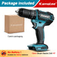 Kamolee Cordless Impact Drill for Makita 18V – 13mm/10mm Chuck
