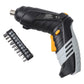DIY 3.6V Cordless Drill Driver – 1300mAh Li-Ion Screwdriver with Torque Force & LED Light