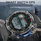 LIGE GPS Offline Map Smart Watch 860mAh Outdoor Sports Compass Altimeter 4GB Memory AMOLED Voice Call 3ATM Men Bracelets