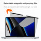 Magnetic Anti-peeping Screen Protector For Macbook Air 13.6 15 M1 M2 M3 M4 Pro 14 16 2023 Anti-peek Anti-spy Film Privacy Filter