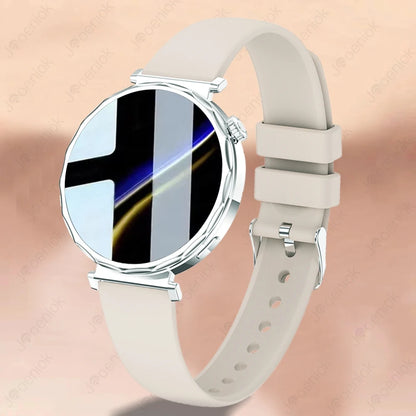 2025 New GPS Tracking Smartwatch Women AMOLED HD Screen Heart Rate Bluetooth Call IP68 Waterproof IOS