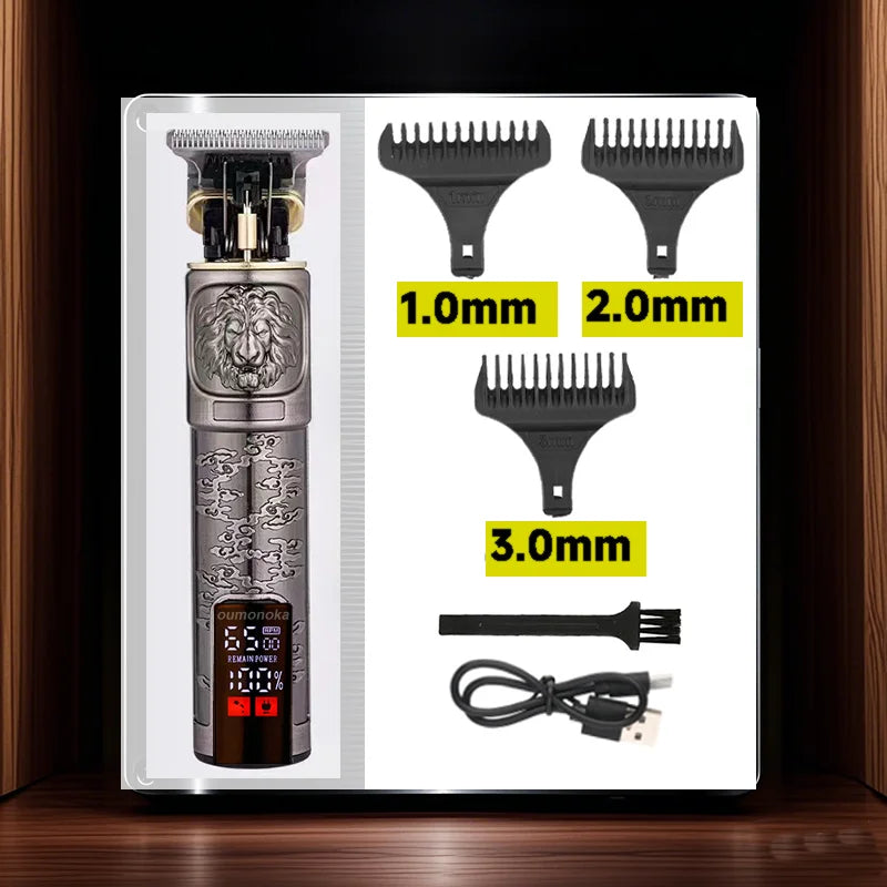 T9 Professional Electric Shaver – Men’s Beard Trimmer & Hair Clipper