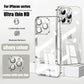 Official 17 Air Series Original Color Phone Case for iPhone 16 15 14 13 12 11 Pro Max Plus Transparent Simplicity TPU Soft