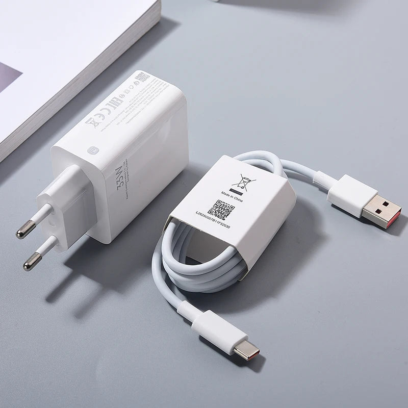 Xiaomi 33W Fast Charger Turbo EU Adapter For Redmi 15 15C Note 9 10 11 12 Pro Poco M7 Plus M5S M6 M4 X3 Usb Type C Cable