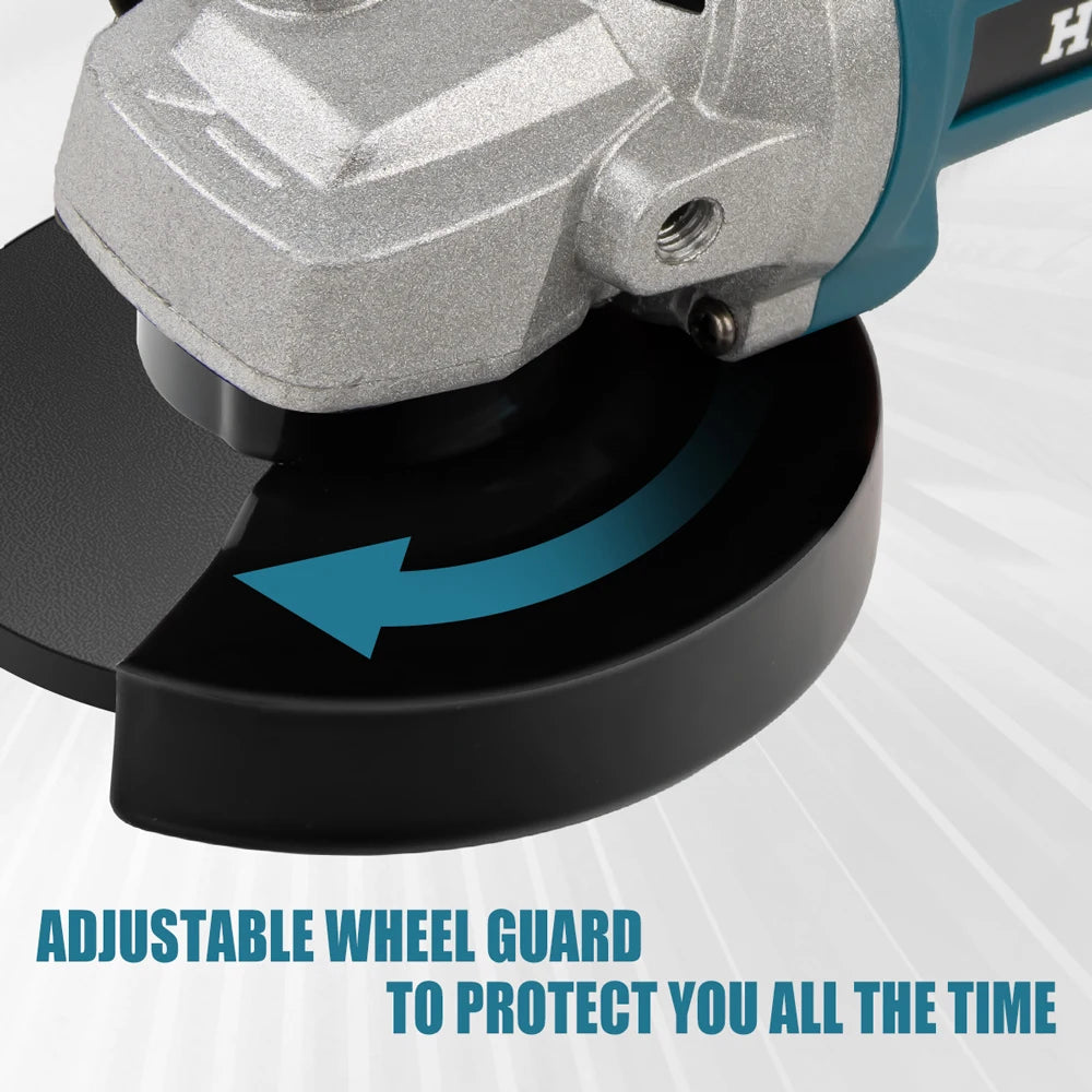 HILDA 21V Brushless Angle Grinder - Rechargeable Polishing Tool