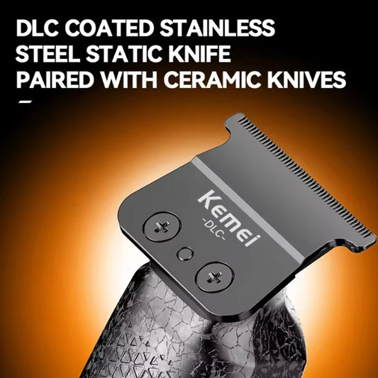 Kemei KM-1687 Professional Hair Clipper Set – Wireless, Rechargeable, Multi-Use