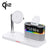 Qi2 5 In 1 Magnetic Wireless Charger Stand LED Night Light Alarm Clock for Samsung iPhone IWatch Airpods Fast Charging Station