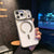 Fashion Frameless Magnetic Phone Case For iPhone 17 16 15 14 Pro Max 13 Creative Lens Bracket Ultra Thin for 17 Air 17Pro