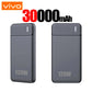 VIVO 120W 50000mAh Power Bank PD 20W Portable Fast Charger External Battery High Capacity For iPhone Samsung Xiaomi