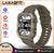LAXASFIT New Outdoor Military Smartwatch Bluetooth Talking 1.73 Inch LED Sports Fitness