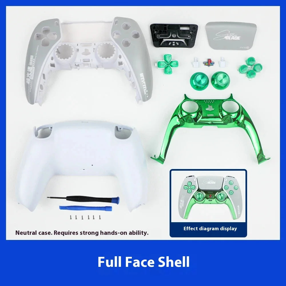 Stellar Blade TMR Wireless PS5 Controller – Hall Joystick Custom Esports Gamepad (Refurbished)