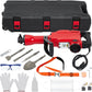 2200W Electric Demolition Jack Hammer Set – 4-Piece with Chisels & Tool Box