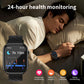 LIGE 2025 New AI Healthy Diagnose Smart Watch Blood Lipid Uric Acid Bluetooth Call Blood Pressure Health Smartwatch Men Women