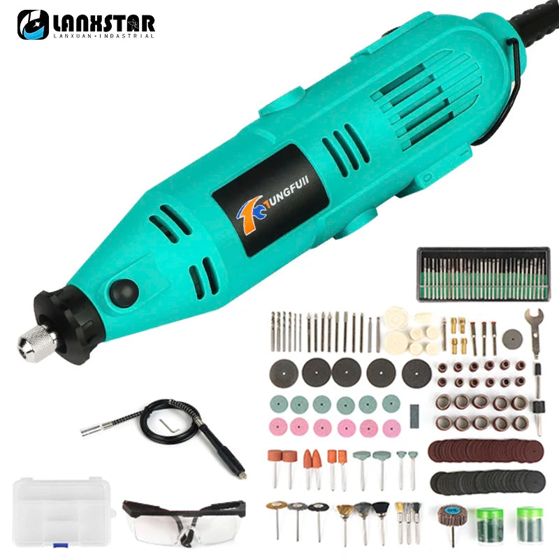 110V/220V Mini Electric Drill Grinder & Engraver