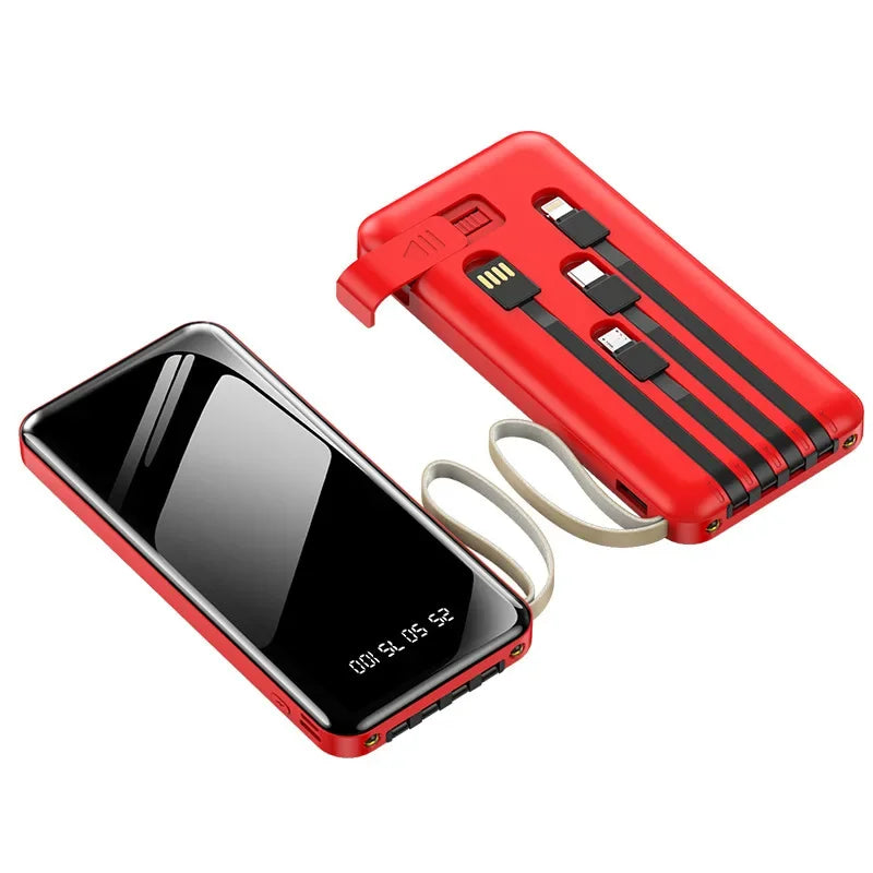 2025 New 20000mAh Power Bank External Battery Large Capacity Fast Charging Portable for Samsung IPhone Xiaomi x