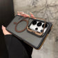 For Magsafe Magnetic Metal Lens Protection Stand Case For  Galaxy Samsung S25 S24 S23  S22 Ultra Plus FE Shockproof Bumper