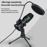 RGB USB Condenser Microphone – Pro Mic for Gaming, Streaming & Podcasting